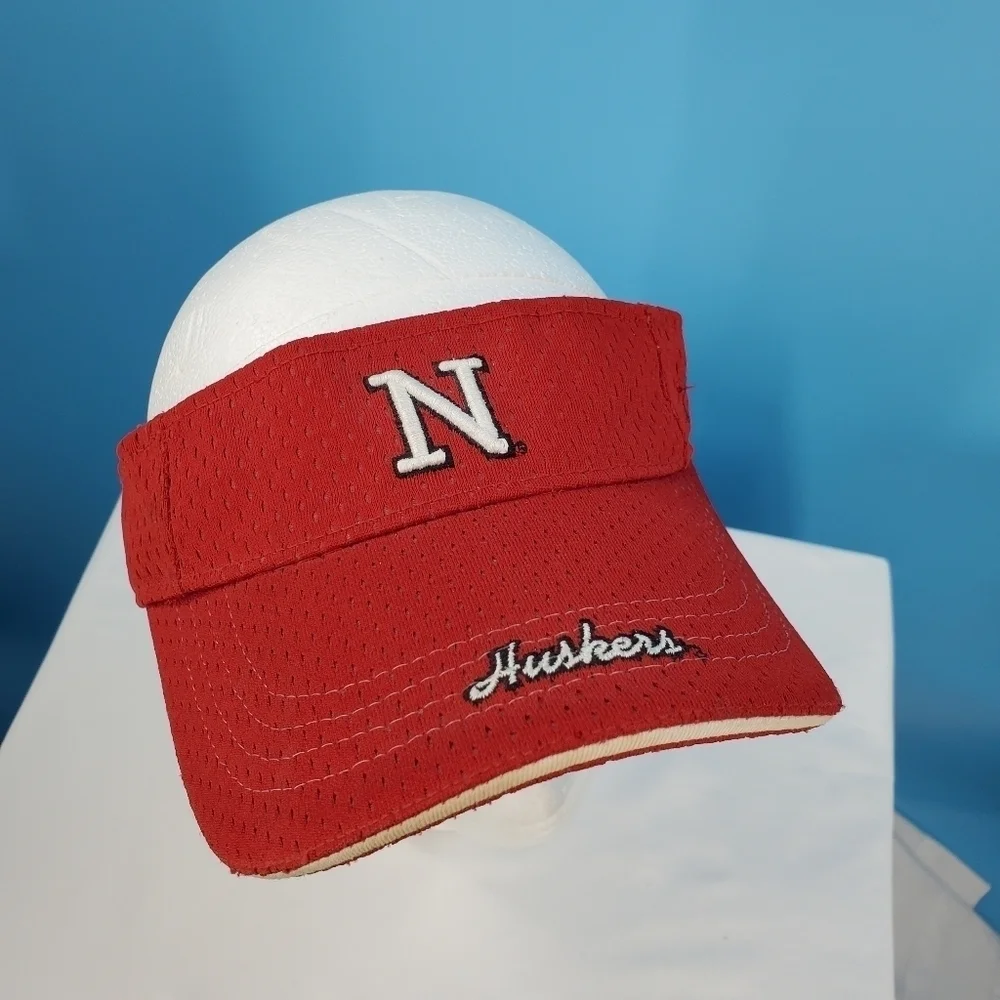 Zephyr Nebraska Cornhuskers adjustable strap red golf hat OS